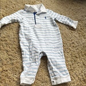 Ralph Lauren Baby Striped Romper